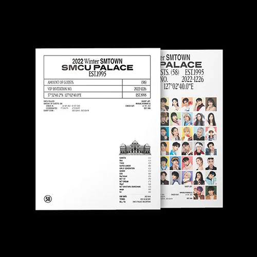 2022 Winter SMTOWN : SMCU PALACE [Portrait Book Ver.]