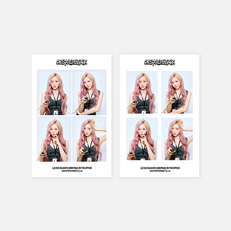 aespa - 4-Cut Photo Set [2025 SM ARTIST Season's Greetings Official MD]
