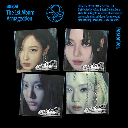 aespa - Armageddon [1st Album - Poster Ver.]