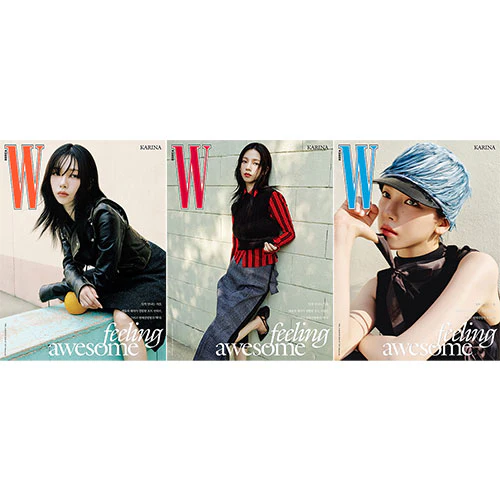 aespa KARINA Cover - W Korea Vol. 8 [August 2024]