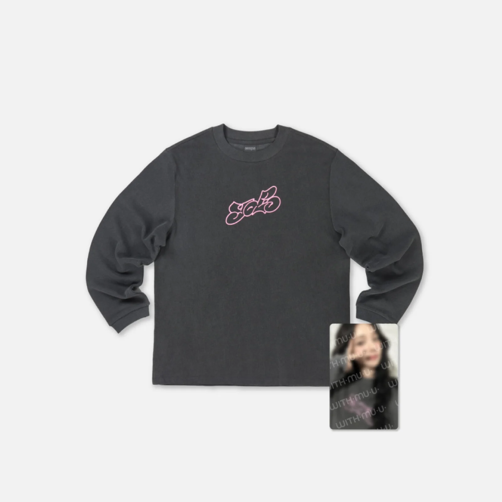 aespa - Long Sleeve T-Shirt + Photocard Set [2023 aespa WEEK - DRAMA CITY Official MD]