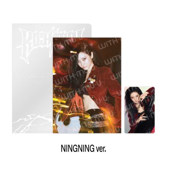 aespa - Postcard + Hologram Photocard Set [2025 aespa Week 'Rich Man' POP-UP Official MD] - Image 5