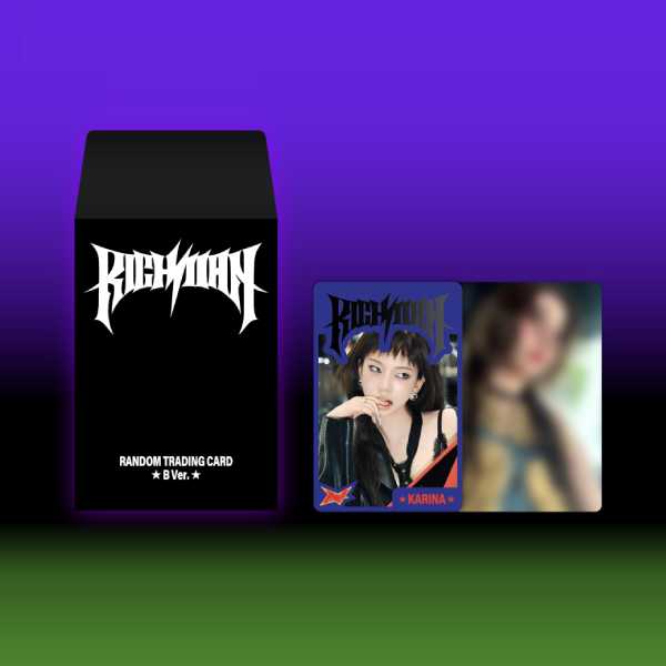 aespa - Random Trading Card Set [2025 aespa Week 'Rich Man' POP-UP Official MD] - Image 3