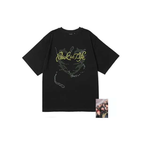 &TEAM - S/S T-Shirt [1st KR Mini Album 'Back to Life' Official MD]