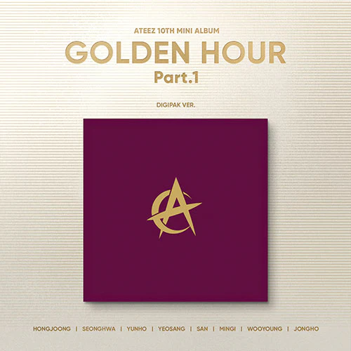 ATEEZ - GOLDEN HOUR : Part.1 [10th Mini Album - Digipack Ver.]