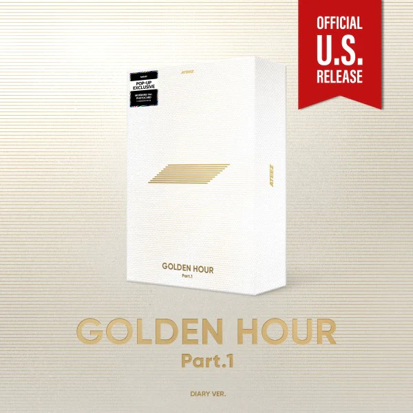 ATEEZ - GOLDEN HOUR : Part.1 [10th Mini Album - POP-UP Exclusive Ver.] - Image 3