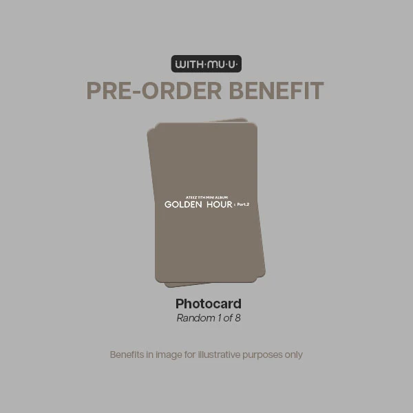 ATEEZ - GOLDEN HOUR : Part.2 [11th Mini Album - Digipack Ver.] - Image 3