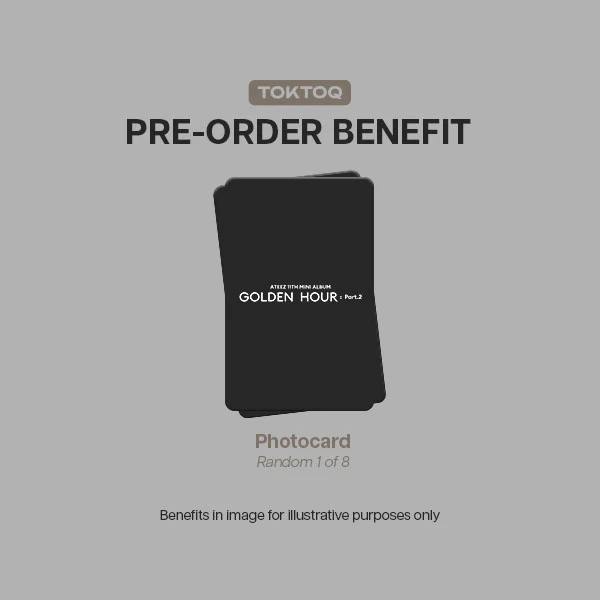 ATEEZ - GOLDEN HOUR : Part.2 [11th Mini Album - Digipack Ver.] - Image 4