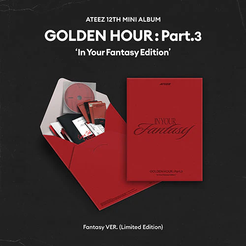 ATEEZ - GOLDEN HOUR : Part.3 'In Your Fantasy Edition' [12th Mini Album - Limited Edition Fantasy Ver.]