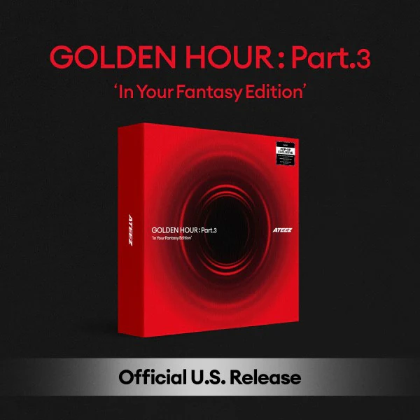 ATEEZ - GOLDEN HOUR : Part.3 'In Your Fantasy Edition' [12th Mini Album - POP-UP Exclusive Ver.]