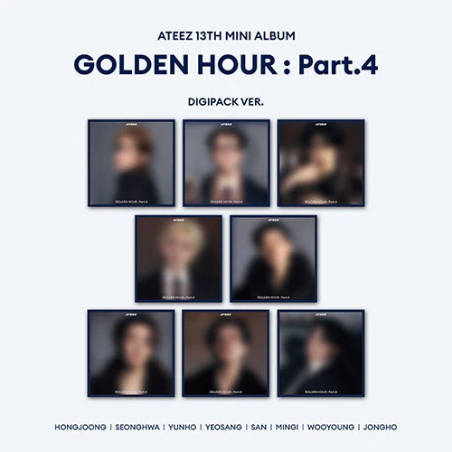 ATEEZ - GOLDEN HOUR : Part.4 [13th Mini Album - Digipack Ver.]