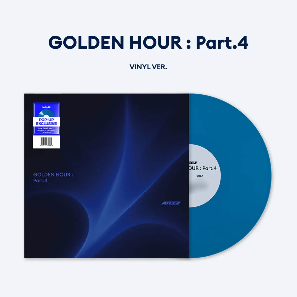 ATEEZ - GOLDEN HOUR : Part.4 [13th Mini Album - Vinyl POP-UP Ver.]
