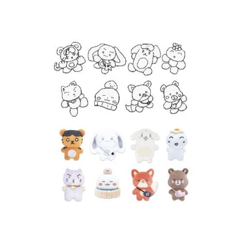 ATEEZ - Iron-On Custom Sticker (S-Character) ['8ROOM' 7th Anniversary POP-UP Official MD]