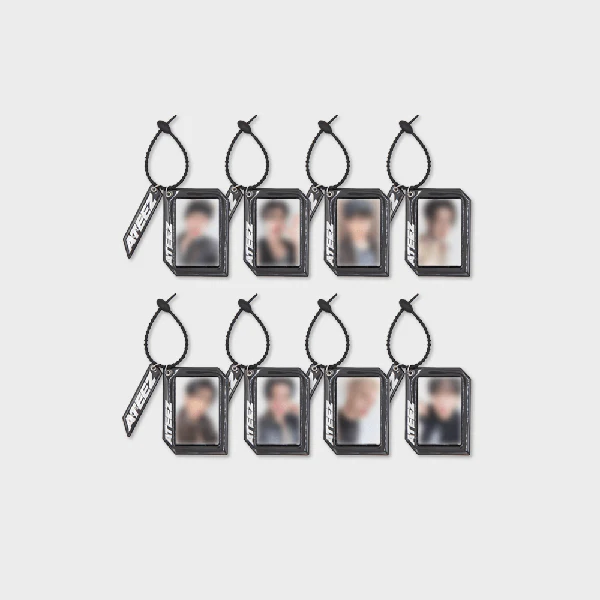 ATEEZ - Photocard Holder Keyring [GOLDEN HOUR : Part.3 Official MD]