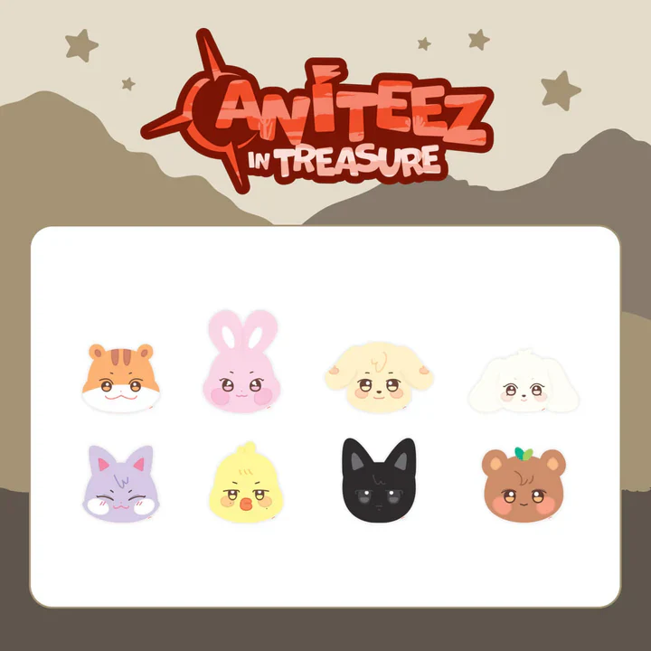 ATEEZ - Plush Cushion [ANITEEZ IN TREASURE Official MD]