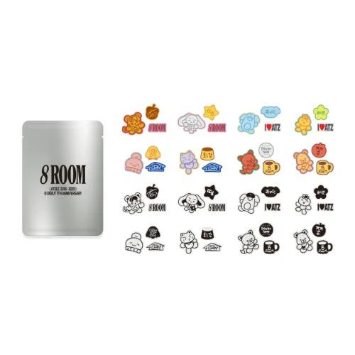 ATEEZ - Random Iron-On Patch ['8ROOM' 7th Anniversary POP-UP Official MD]