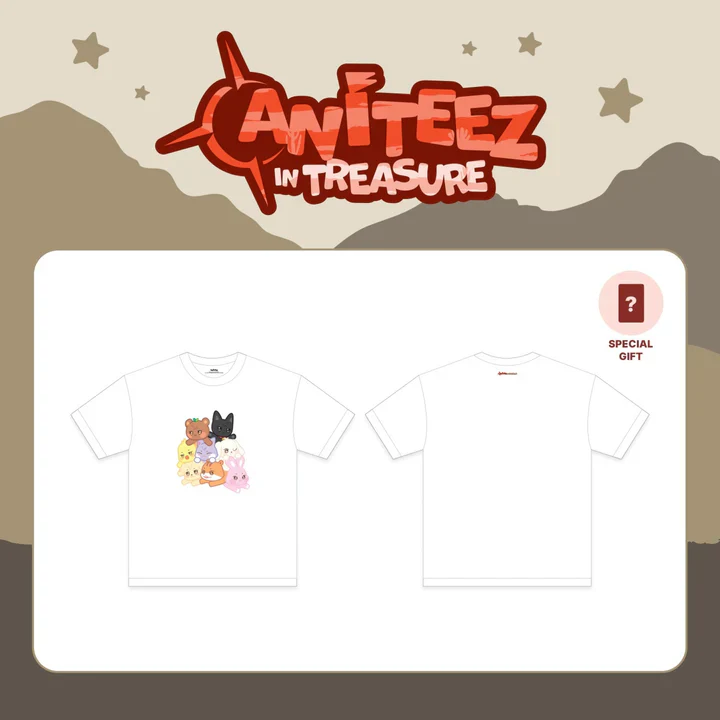 ATEEZ - T-Shirt [ANITEEZ IN TREASURE Official MD]