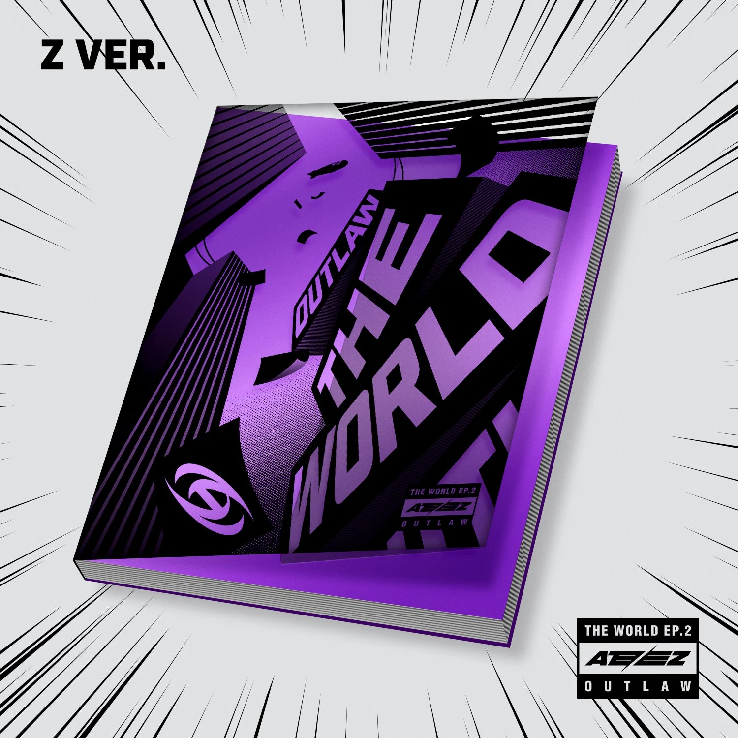ATEEZ - THE WORLD EP.2 : OUTLAW [9th EP Album] - Image 4