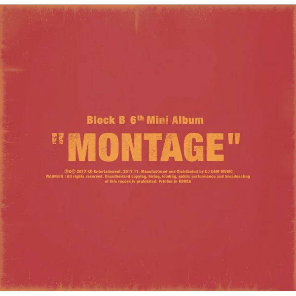 Block B - Montage [6th Mini Album]