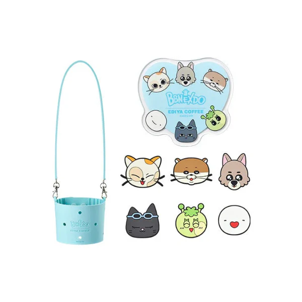 BOYNEXTDOOR - Silicon Sleeve Set [BBNEXDO X EDIYA COFFEE Collaboration Official MD]