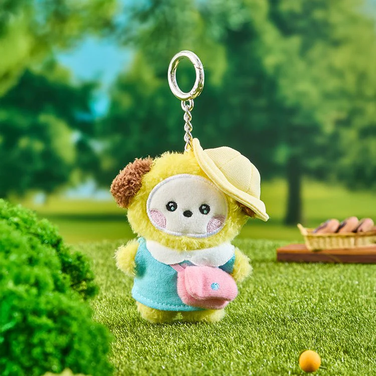 BT21 mini minini - Picnic Plush Keyring - Image 10
