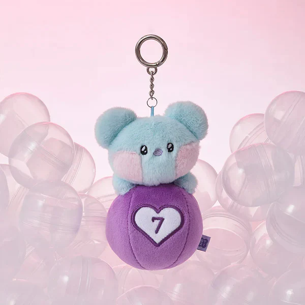 BT21 minini - Lucky Gatcha Plush Keyring - Image 4