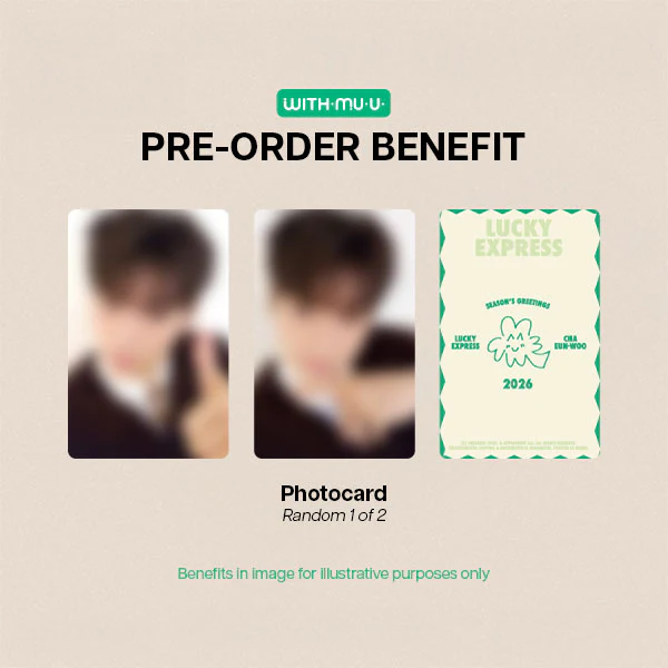 CHA EUN-WOO - 2026 Season's Greetings [LUCKY EXPRESS] - Image 3