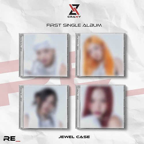 CRAXY - RE_ [1st Single Album - Jewel Ver.]