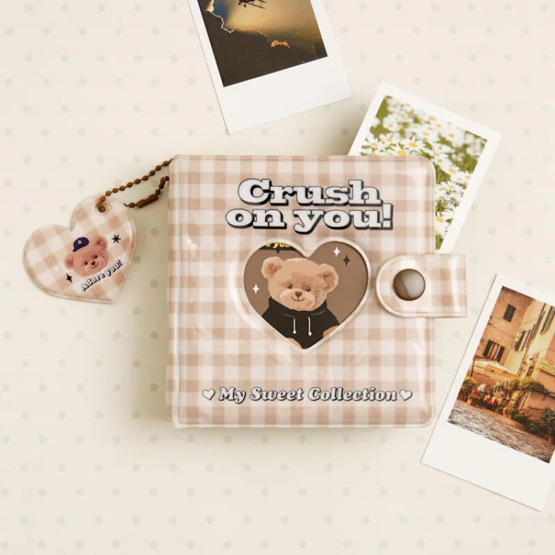 Crush on you! Bear Collect Book Photocard Album [40 Pockets]