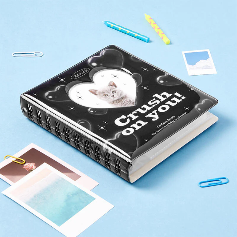 Crush on you! Kitten Collect Book Photocard Album [80 Pockets]