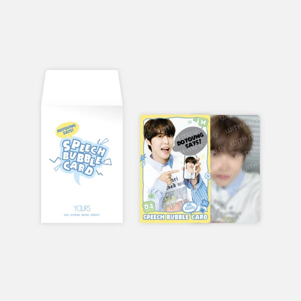 DOYOUNG - Speech Bubble Card Set [2025 DOYOUNG ENCORE CONCERT 'Yours' Official MD]