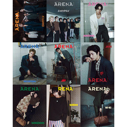ENHYPEN Cover - ARENA HOMME+ Korea [October 2025]