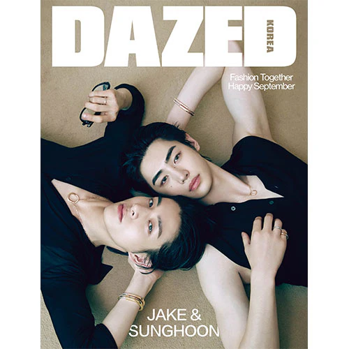 ENHYPEN JAKE & SUNGHOON Cover - Dazed & Confused Korea [September 2024] - Image 4