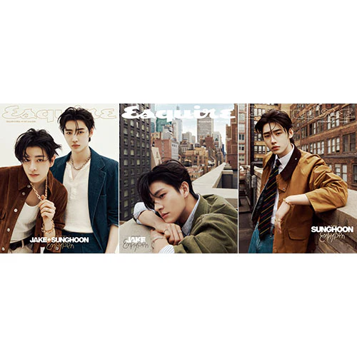 ENHYPEN JAKE & SUNGHOON Cover - ESQUIRE [June 2025]