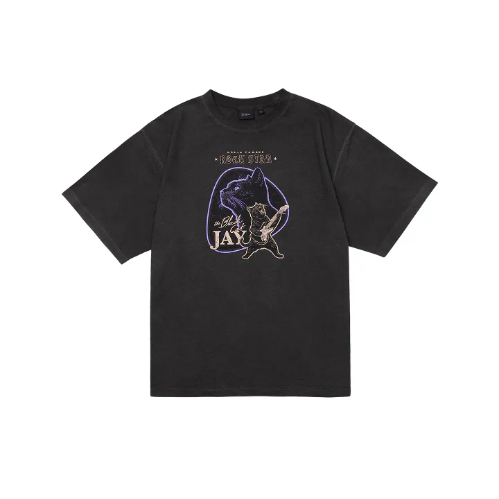 ENHYPEN - JAY'S Family T-Shirt (Black) by JAY [Artist-Made Collection Official MD]