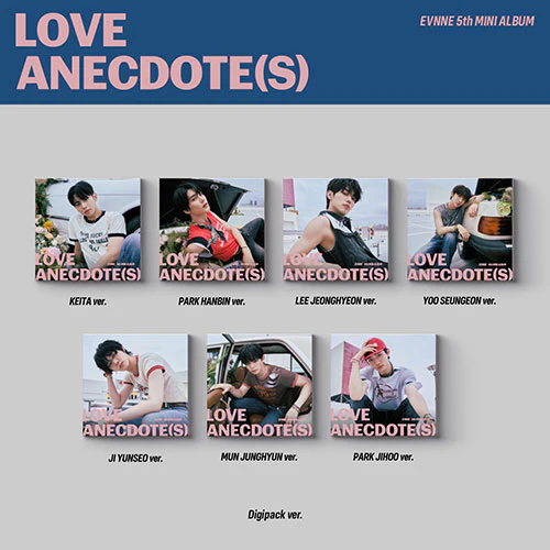 EVNNE - LOVE ANECDOTE(S) [5th Mini Album - Digipack Ver.]