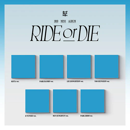 EVNNE - RIDE or DIE [3rd Mini Album - Digipack Ver.]