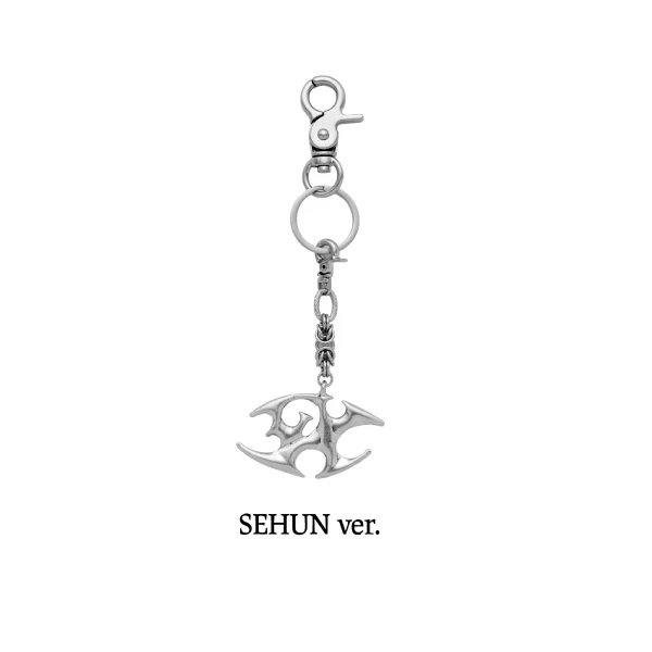 [PRE-ORDER] EXO - Metal Charm Keyring [2026 EXO POP-UP 'REVERXE THE WORLD' Official MD] - Image 7