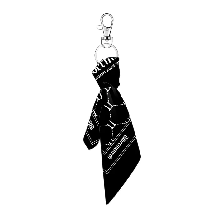 [PRE-ORDER] G-DRAGON - Fabric Keyring [2025 World Tour in Seoul 'Übermensch' ENCORE Official MD]