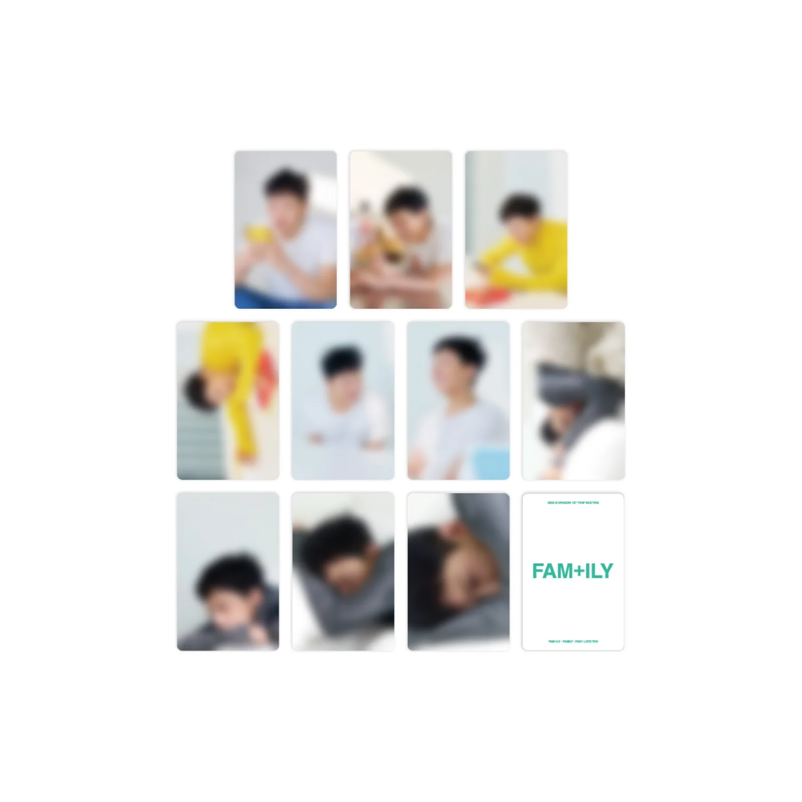 [PRE-ORDER] G-DRAGON - Photocard Pack [2026 'FAM' MEETING 'FAM+ILY : FAMILY : FAM I LOVE YOU' Official MD]