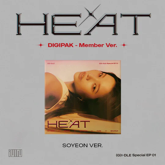 (G)I-DLE - HEAT [Special Album - Member Digipack Ver.] - Image 4