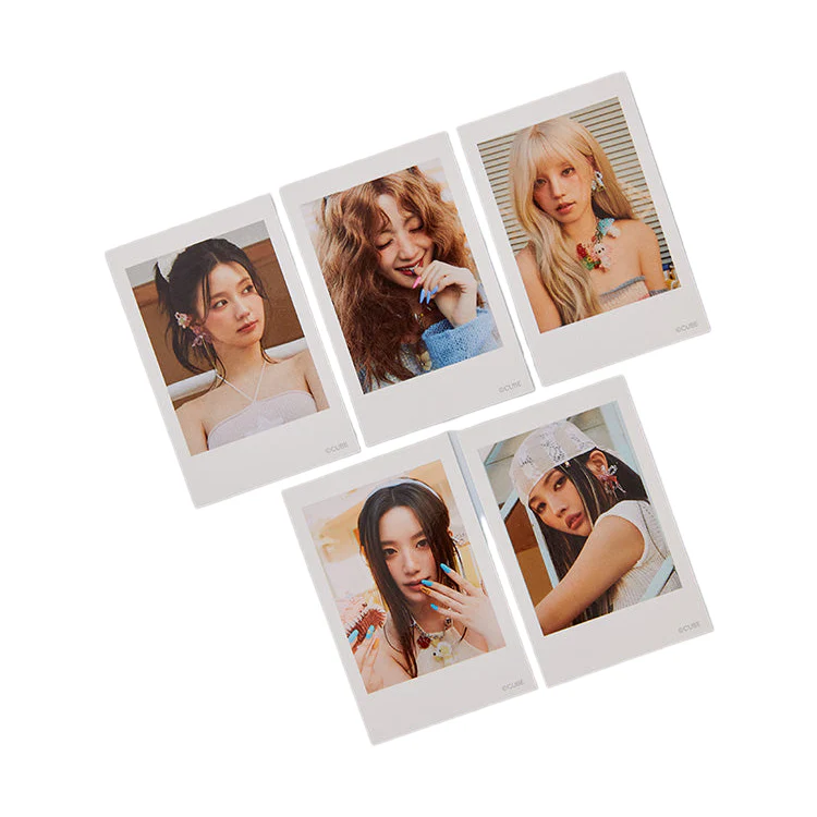 (G)I-DLE - Tin Case Polaroid Set [KLAXON POP-UP Official MD] - Image 3