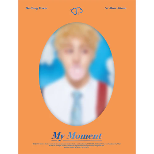 HA SUNG WOON - My Moment [1st Mini Album] - Image 3