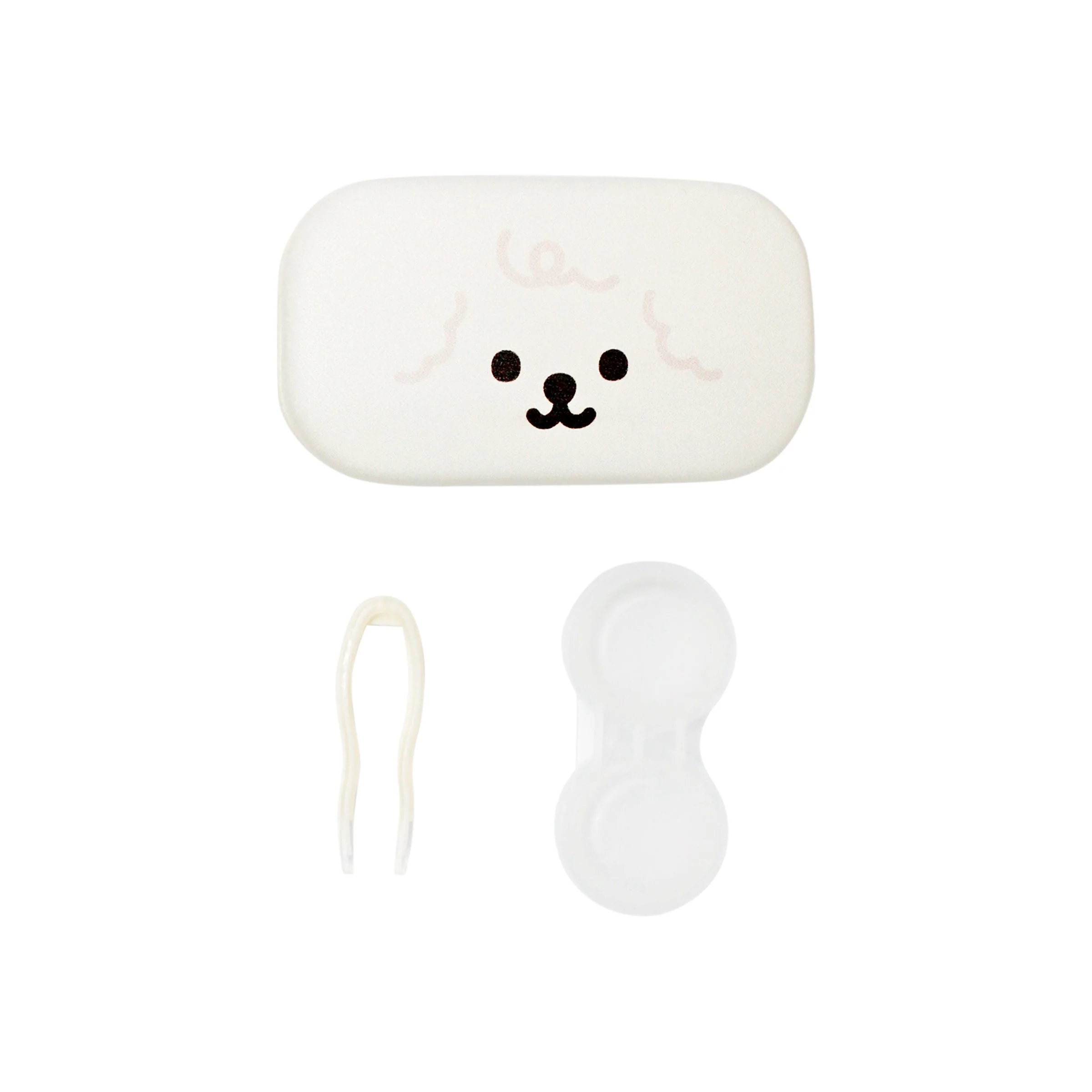Handy Hardcase Contact Lens Holder [Bichon] - Image 2