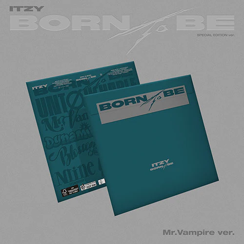 ITZY - BORN TO BE [2nd Album - Mr. Vampire Ver.]