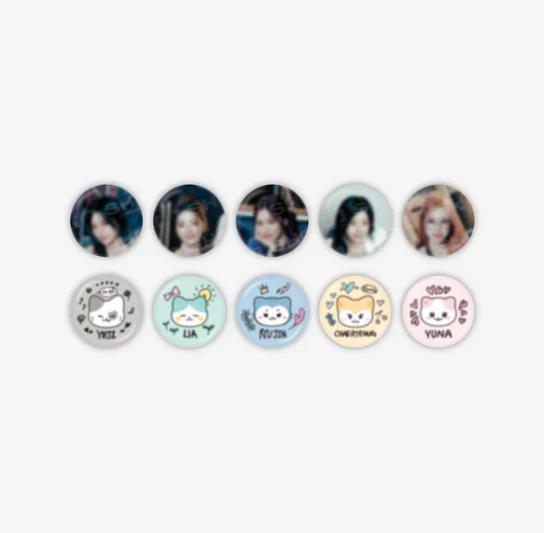 ITZY - Trading Can Badge [The 4th Fan Meeting 'ON AIR' Official MD]
