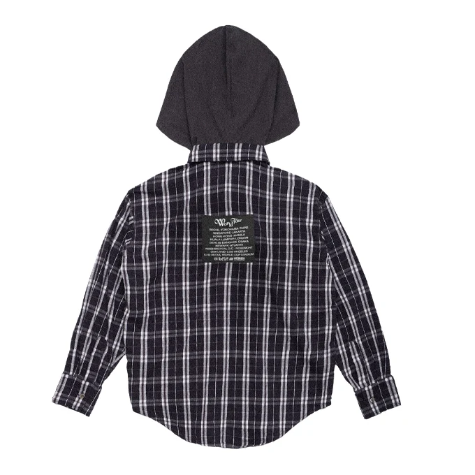 IU - Overfit Check Shirt ['THE WINNING' 2024 HEREH World Tour Concert Encore Official MD] - Image 4