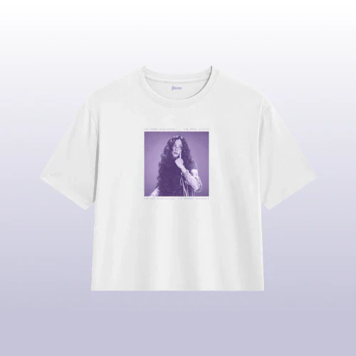 JISOO - Crop T-Shirt [AMORTAGE Official MD]