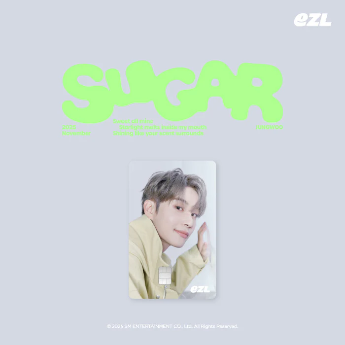 [PRE-ORDER] JUNGWOO - SUGAR [EZL Transportation Card]