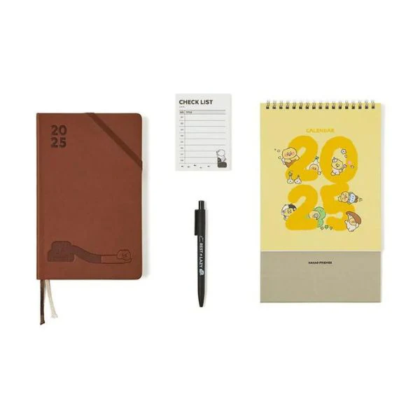 Kakao Friends - 2025 Office Planner Set [Choonsik] - Image 2